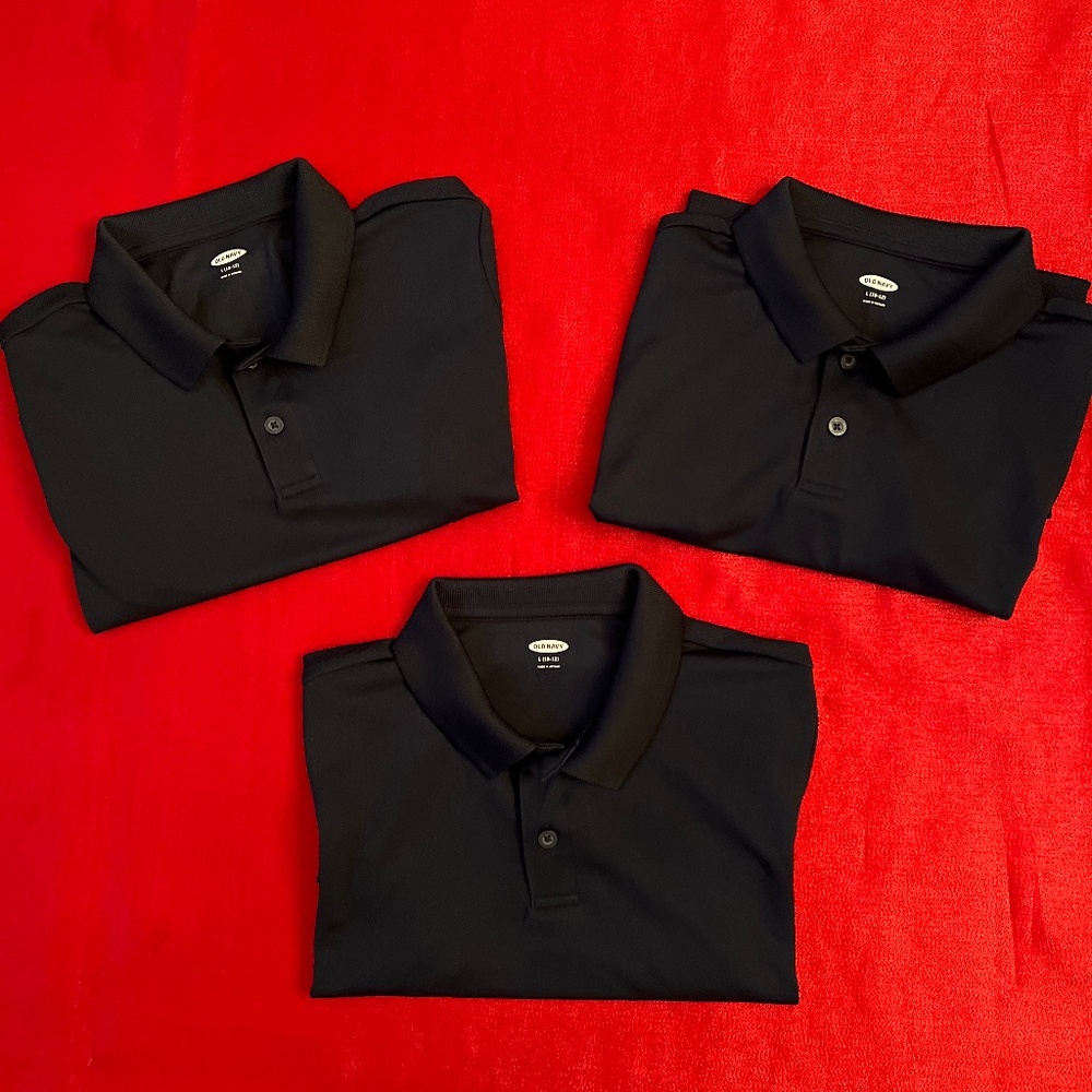 ⚡️🔥Old Navy Youth (sz: 10) Short Sleeve Polo in Navy “NEW”⚡️🔥